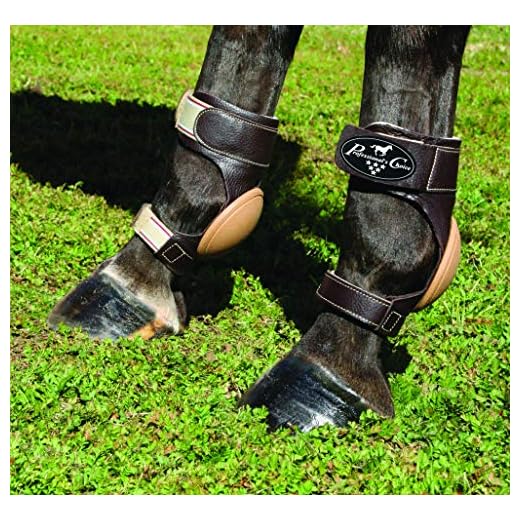Professional's Choice Pc Leather Skid Boots, Color: Leather, Size: Universal (PCSKB-100)