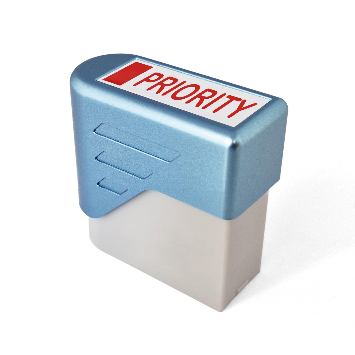 Swift Red Priority Rubber Stamp Self Inking Bold Ink Text Business Office Self Stationery Inking Kit Document