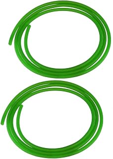 uxcell 3ft 4mm PU Transmission Round Belt High-Performance Urethane Belting Green for Conveyor Bonding Machine Dryer 2 Pcs