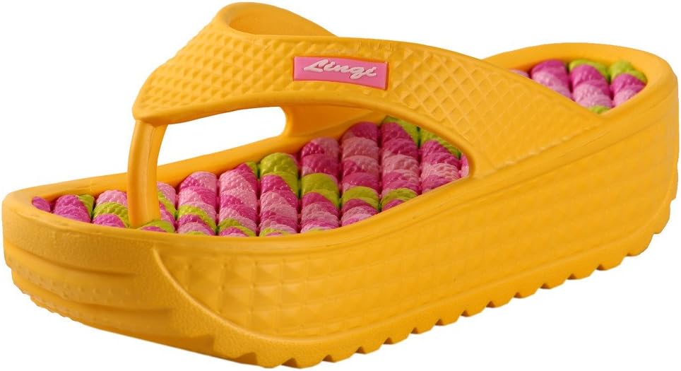 Women's Flip Flops Platform Heels Shower Beach Girls Sandal Slippers