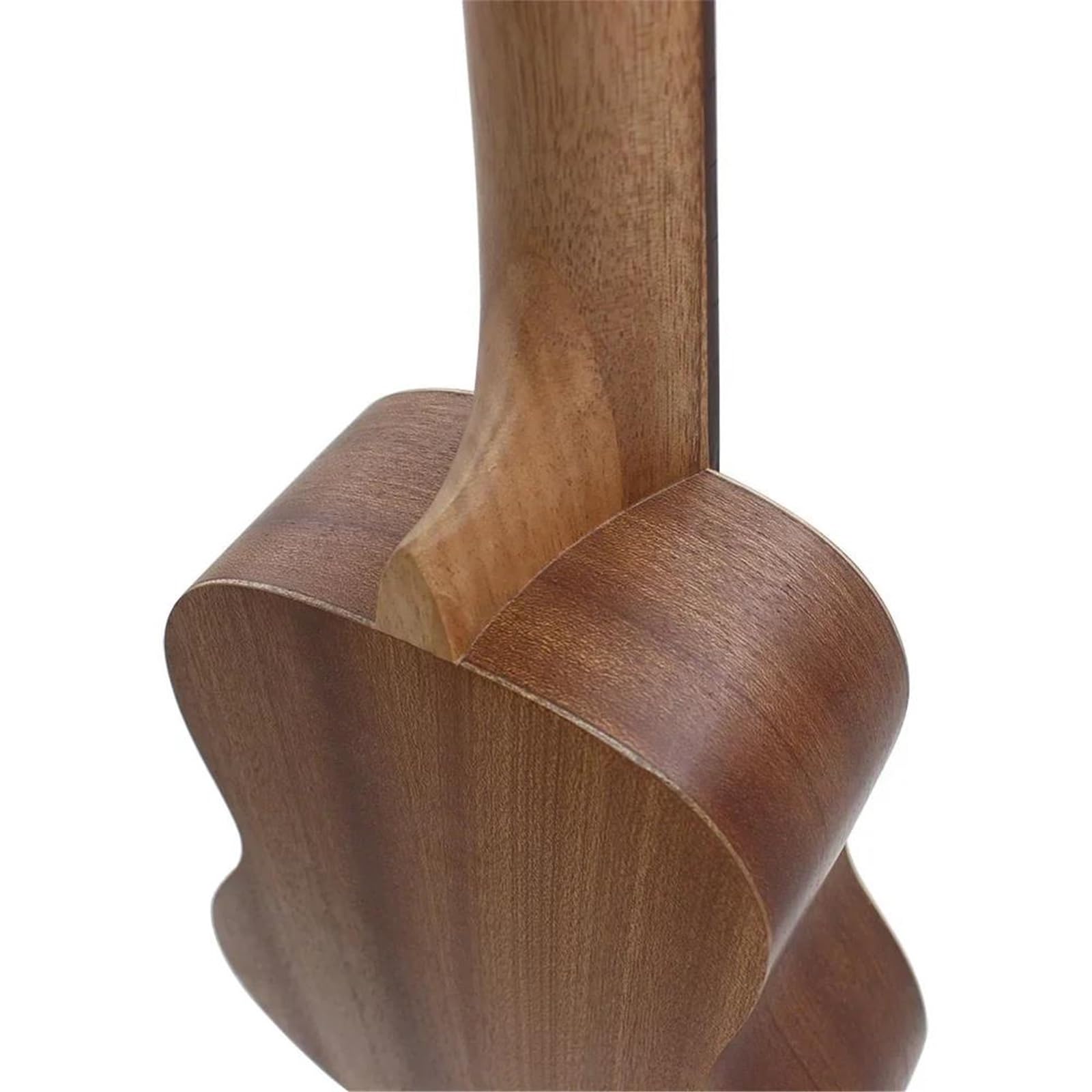 21 Zoll Ukulele 4 Saiten Hawaii-Gitarre Liebesform Ukulele Mit Tasche Stimmgerät Saiten Kapodaster Teile Ukulele Set