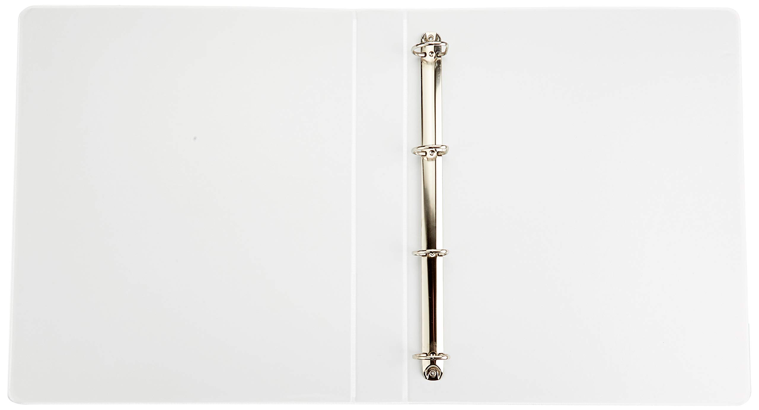 5 Star Raccoglitore PVC 4 anelli bianco mm formato A4 lotto da 10, importato Regno Unito) 25 mm