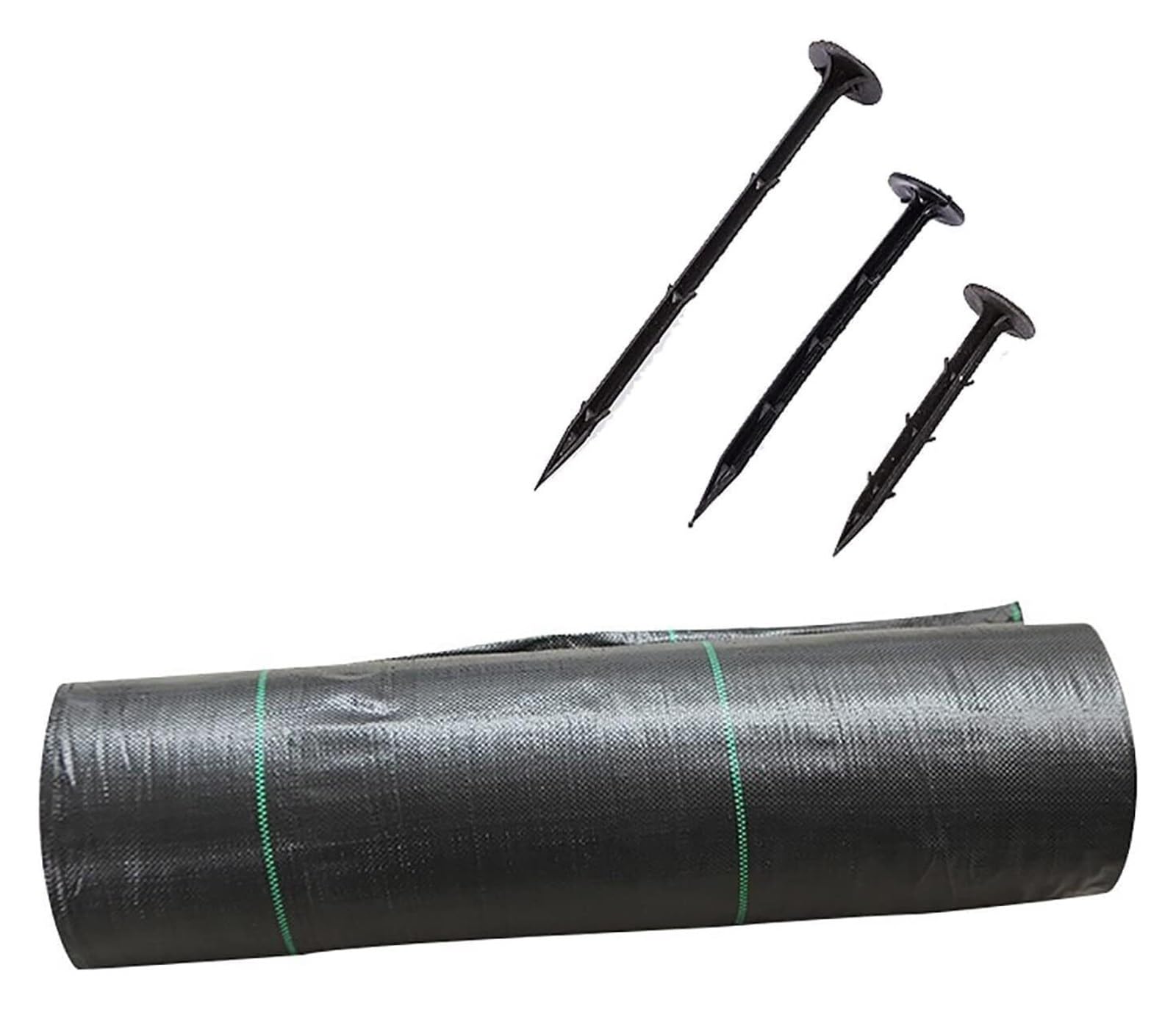 KEuLen Siatka przeciw chwastom, tkanina przeciwchwastowa, tkanina przeciwchwastowa, membrana do kontroli chwastów na zewnątrz, mata ogrodnicza (0,9x30m/3x100ft)