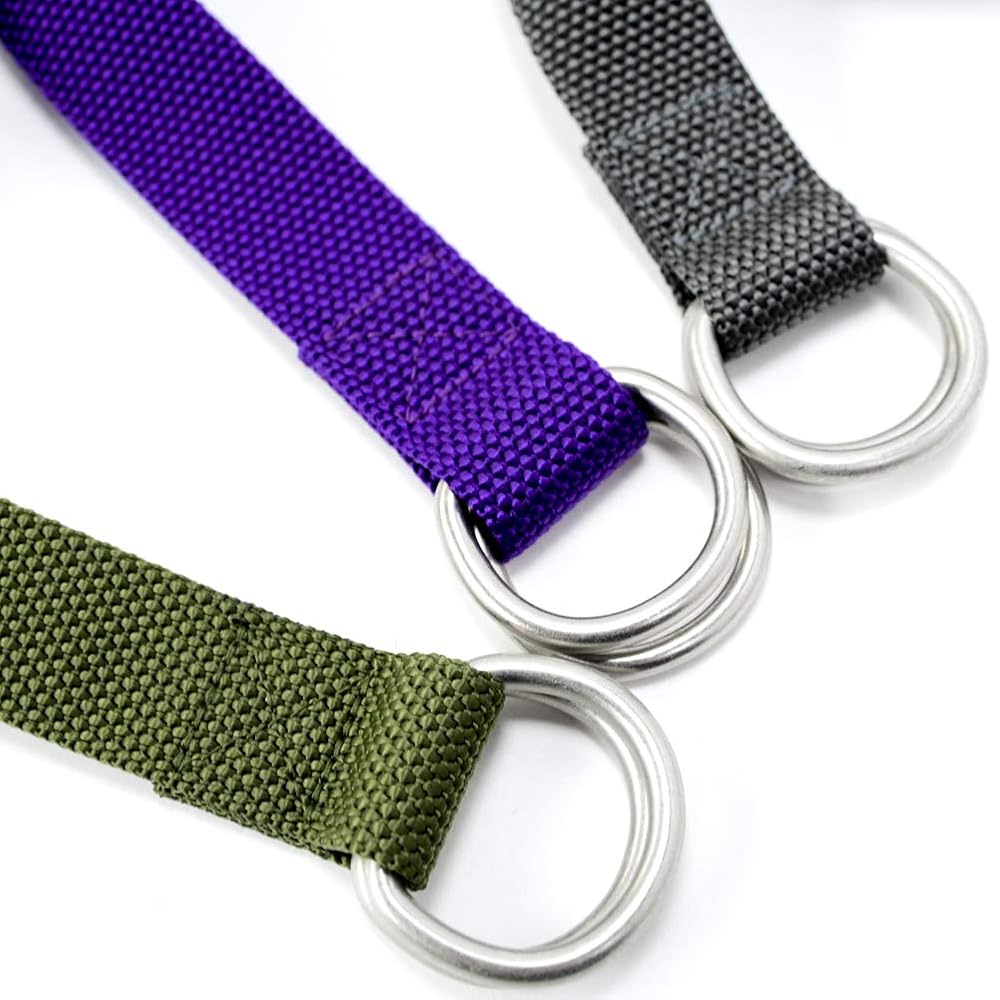 エルメス　HERMES　ダブル D リング ベルト　ナイロンキャンバスネイビー エルメス / HERMES ダブル D リング ベルト ナイロン キャンバス