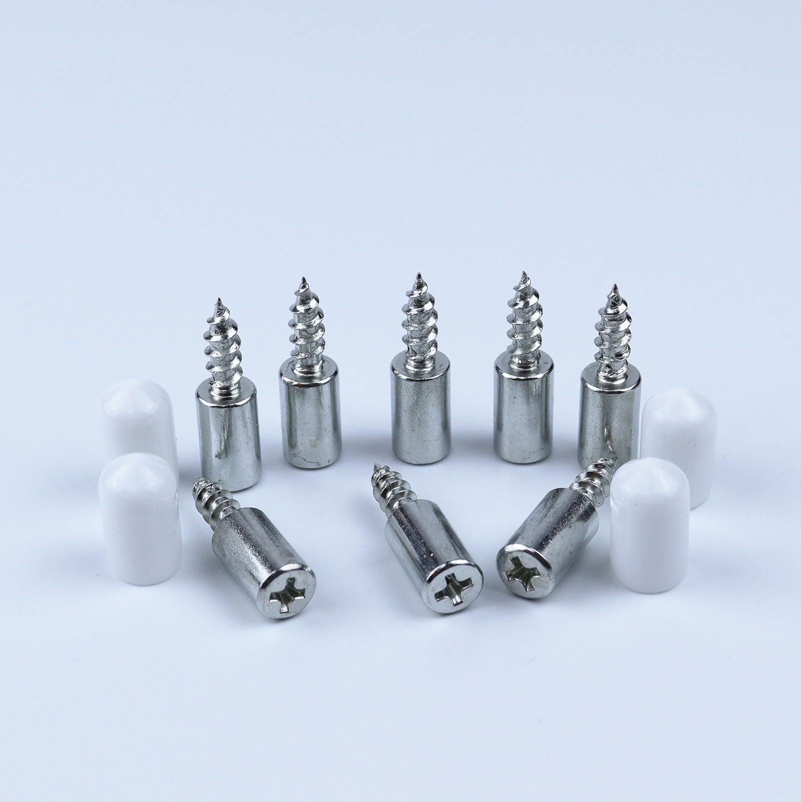 Helonge Metal Shelf Support Pegs with Black Protective Cap