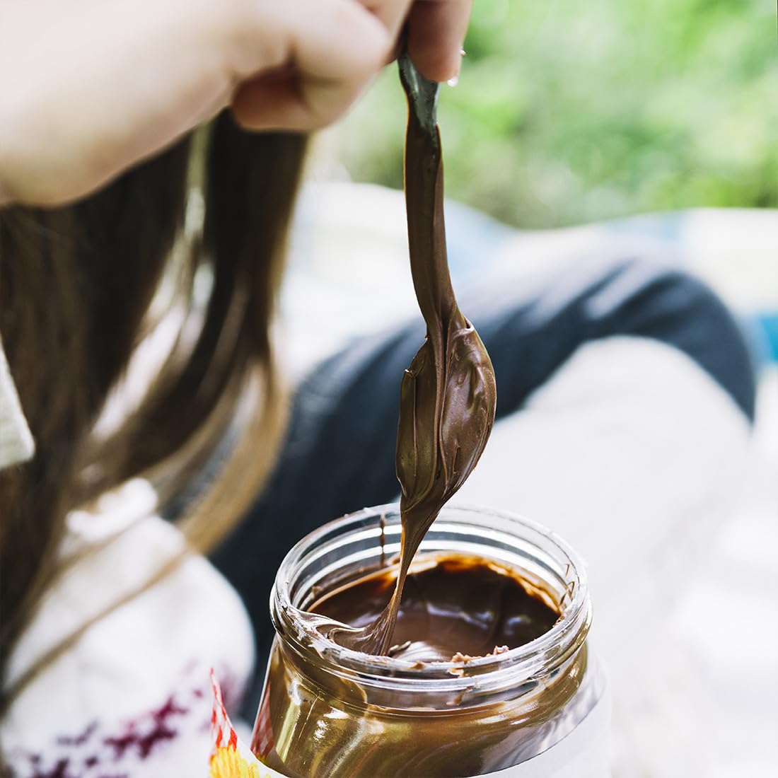 IAMI Crema de Avellanas y Cacao 64 Vasitos de 25 g Pack 2 x 32 Monodosis | Porción individual para untar | Con leche desnatada en polvo | Desayunos, meriendas y hostelería