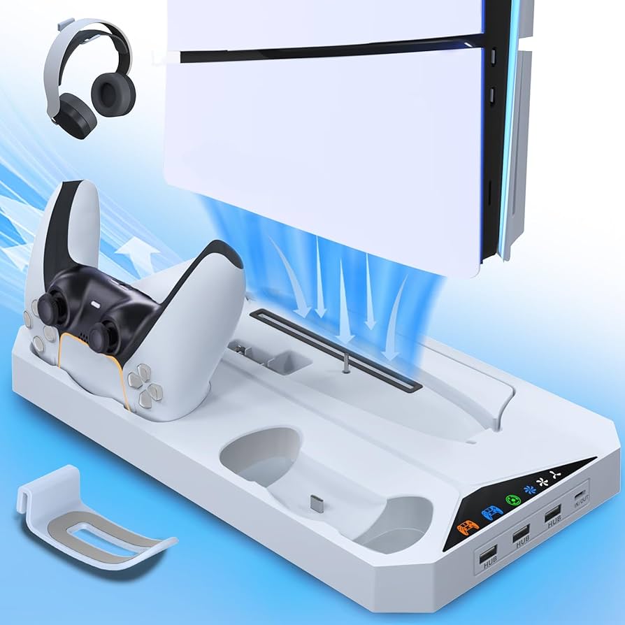 Amazon.co.jp: PS5スリムディスク/デジタル冷却ステーション