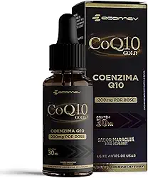 Coenzima Q10 Em Gotas Sublingual - 200Mg Concentrado + Vitamina E - Ecomev (1)
