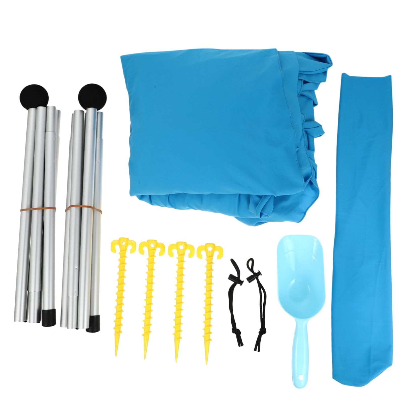 Voile ombrage BESPORTBLE abri solaire robuste anti-UV pour piscine