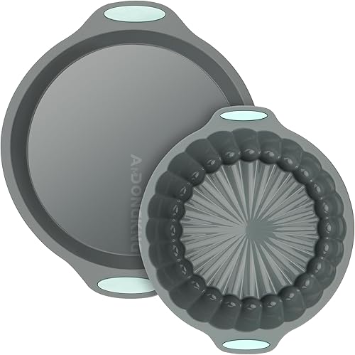 Molde de silicona para tartas, molde redondo para pastel de Charlotte, molde para hornear para queso, chocolate, pastel de arcoíris, pastel de