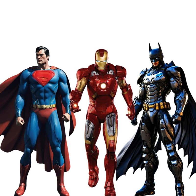 Avengeers|Superheros Action Toy Figures for Kids, Set of 3 Toy Figures - 2