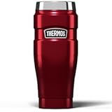 Thermos Stainless Steel King Travel Tumbler&comma; Red&comma; 470 ml