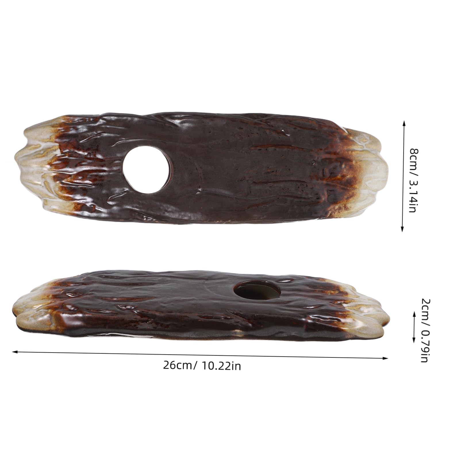 PRETYZOOM Water Fountain Nozzle Ceramic Waterfall Decor Landscape Fountain Supply Yard