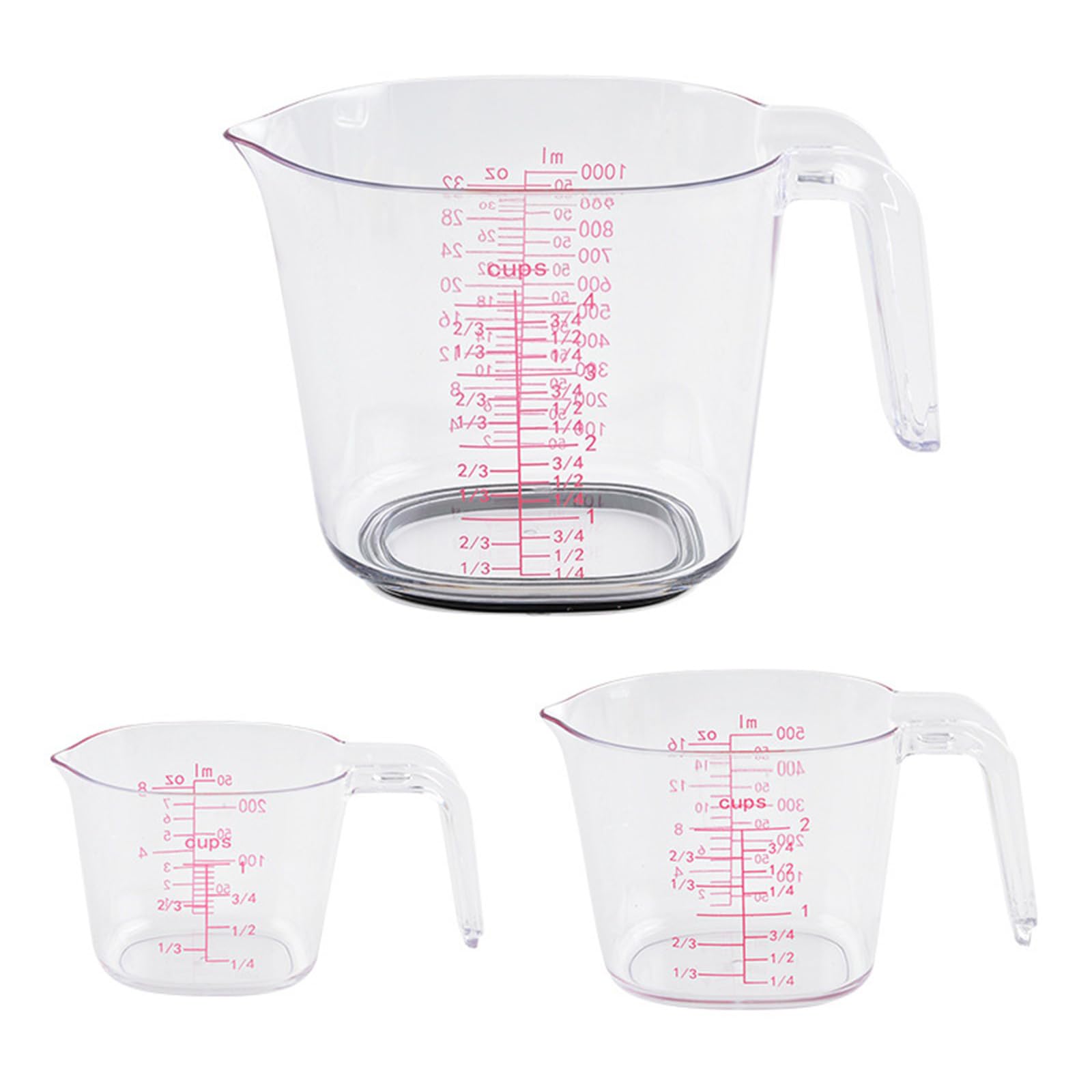 Kalttoy Multicolor Stackable Measuring Cup Set With Accurate Markings For Liquid Powder Measurement Kitchen Measuring Bowl Stackable Bowl Baking