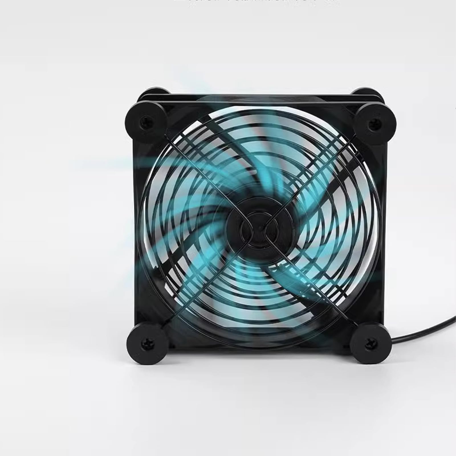 High Airflows 120mm USB Ventola di Raffreddamento Con Piedini In Gomma Per Router Modem DVR E PC Laptop Stand USB Powereds Fan