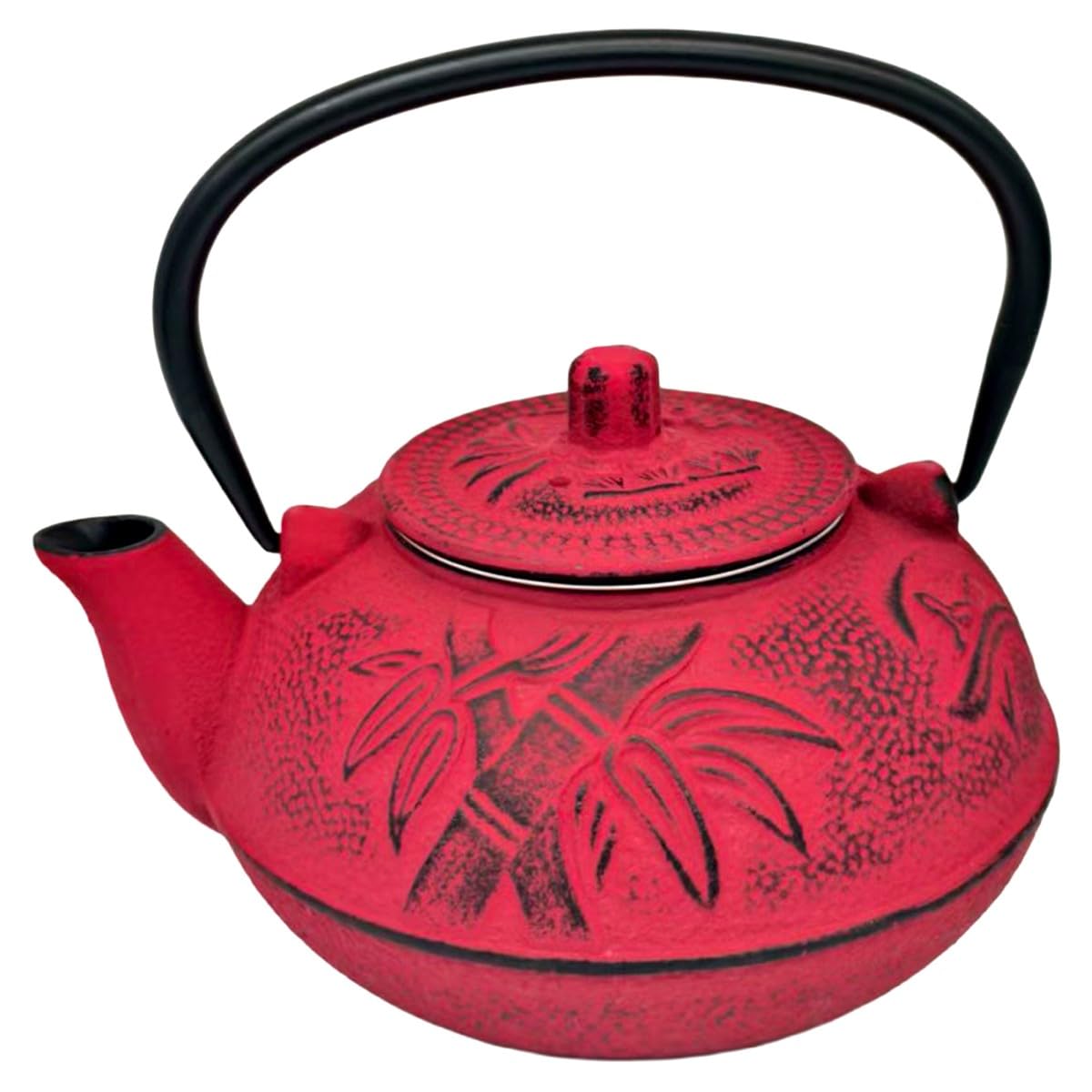 Tetera de Hierro Colado 0,6L - Estilo Oriental para Decoración