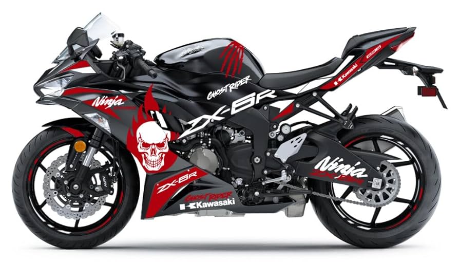 Amazon.com - Compatible for Kawasaki ZX-6R Graphics Kit