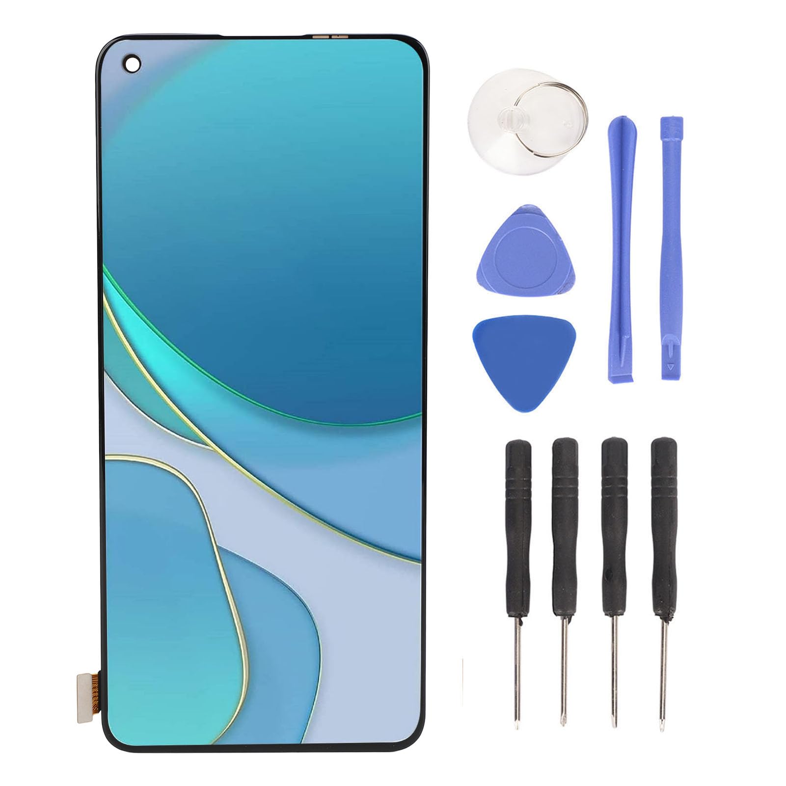 Jiawu Screen Replacement for 8T 5G, 8T+, X7 Pro, 6.55 Inch LCD Display, Digitizer Assembly, Mobile Phone Screen Repair Accessories