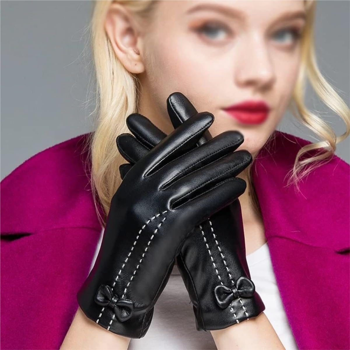 Guantes Running Guantes Gruesos Y Cálidos De Otoño E Invierno, Guantes De Ciclismo For Mujer Con Pantalla Táctil Guantes Deporte Hombre