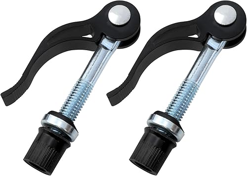 Carpeta de bicicleta de aleación de aluminio resistente M8x65 abrazadera de asiento de bicicleta/poste de asiento de perno rápido adecuado para