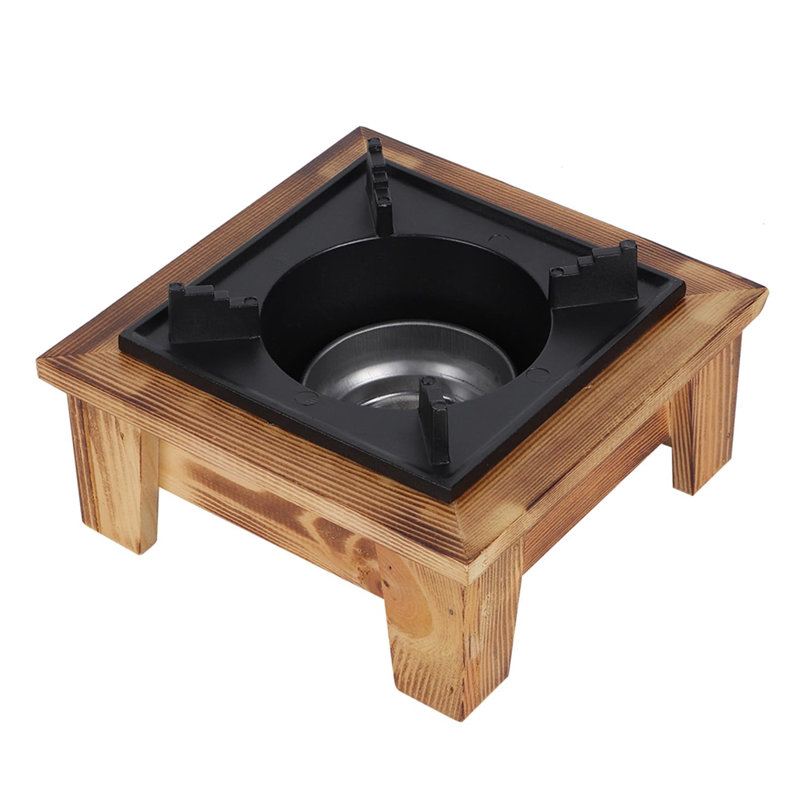 Backpacking Stove,Mini Tabletop Wood Alcohol Stove for Backpacking,Camping Kitchenware Cooking Utensil for Outdoor Picnic