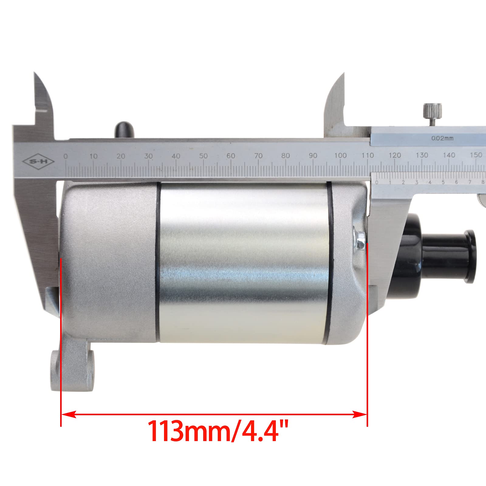 WOOSTAR Elettrico Motorino di Avviamento Sostituzione per Polaris Sportsman 400 500 ATV Quad 1996-2012 OEM 3090188 3084981