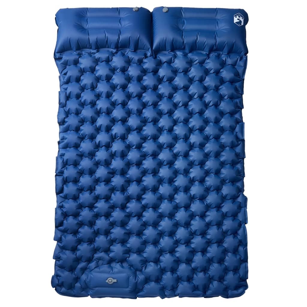 vidaXL colchón de Camping autoinflable colchones de Camping autoinflables colchón de Camping Doble