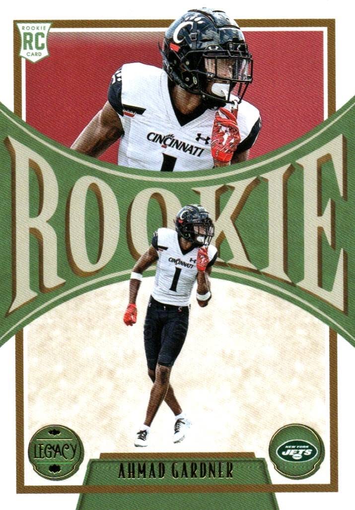 Ahmad Gardner Legacy Rookie Card Collectible Football Card - 2022 Panini Legacy Football Card #183 (Jets)