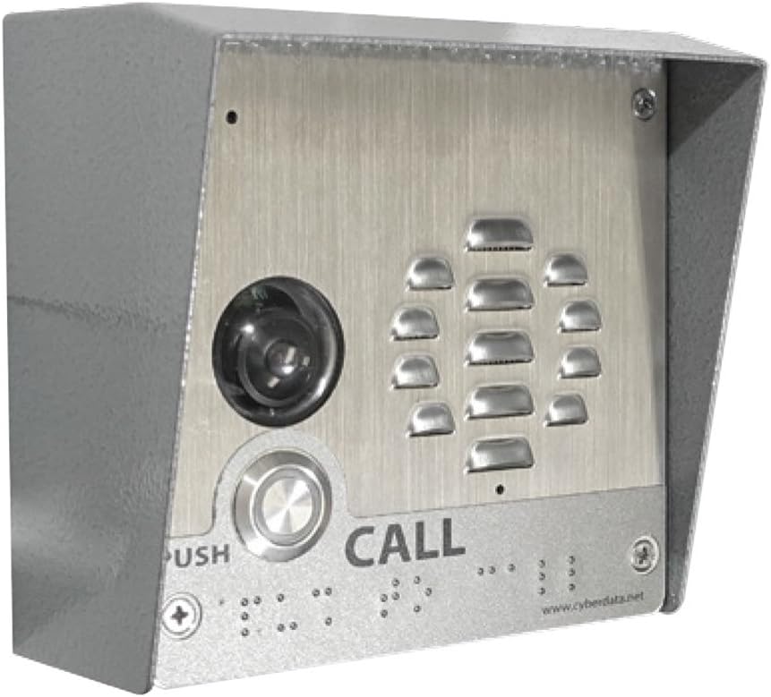 Cyberdata 011410 SIP-ENABLED OUTDOOR H.264 VIDEO INTERCOM