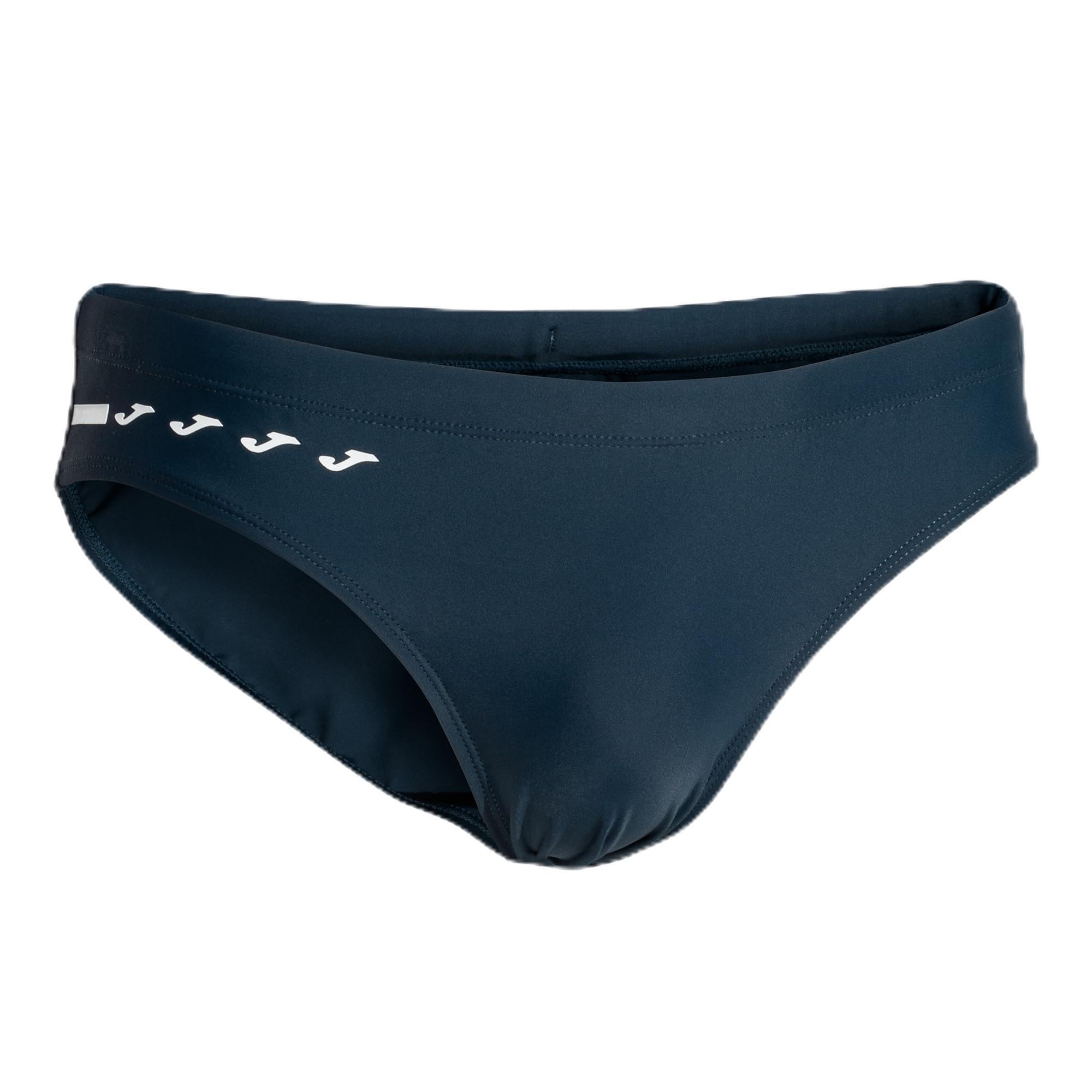 Joma Men's Swim Briefs, Sizes 4XS-XL, with Elastic Waistband, Chlorine Resistant and Quick-Drying, Ideal for Swimming, Shark III Navy