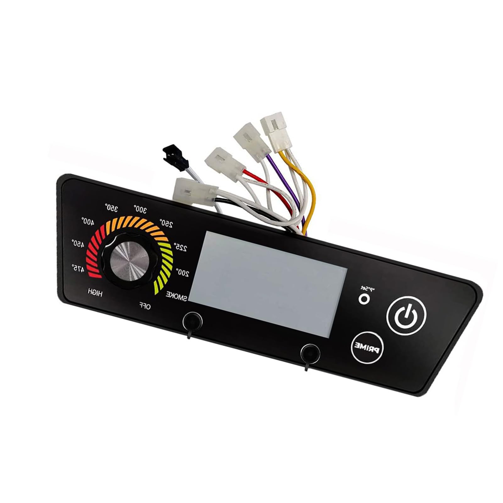 Msioytog Sphere Barbecue Thermoregulation Panel with Double Investigate Inputs and Large LCD Screen for Accurate Cooking Observing Digital Management Panel for Pit Leader Lancaster Five Hundred Forty