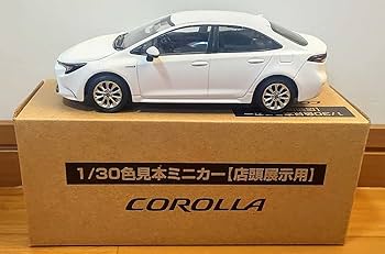 Amazon | ミニカー カローラセダン1/30 カラーサンプルミニカー