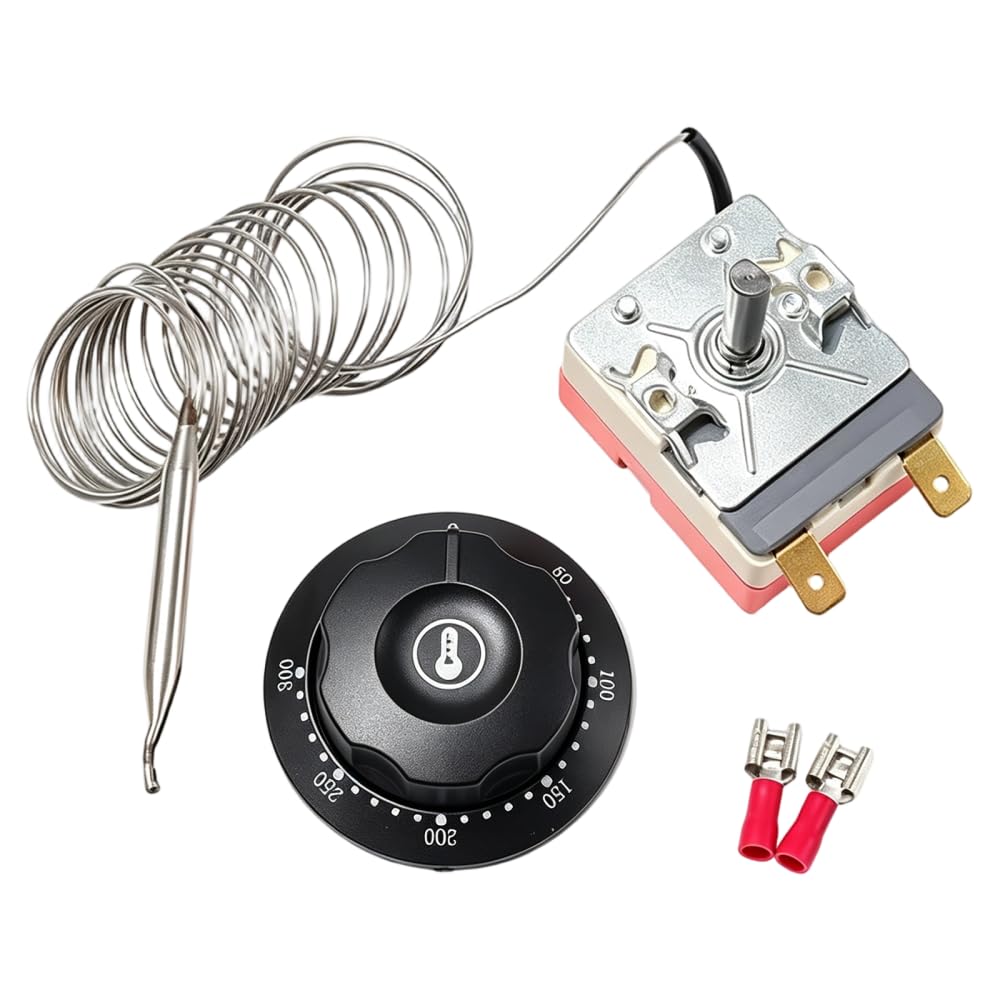 Mechanical Oven Thermostat Switch with Temperature Control Switch, AC 250V