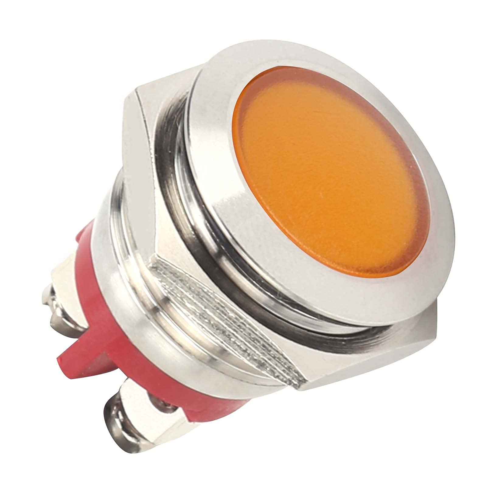 0.6in LED Indicator Light, Bright Signal Lamp IP66 Waterproof Universal Indicator Lamp with Flame‑Retardant Base for Outdoor Use-image-47