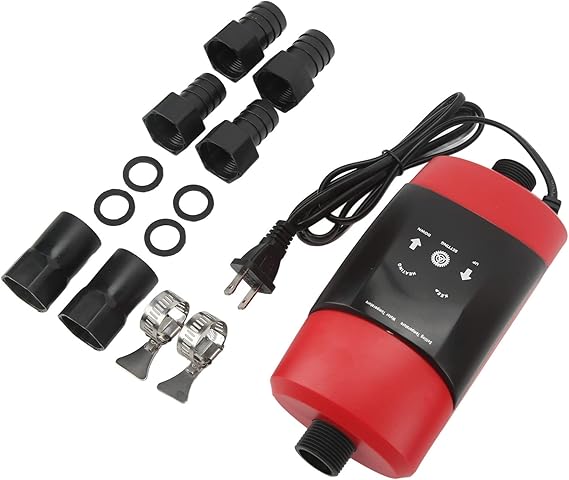 2個インラインヒーター 500W(60-90cm水槽用)