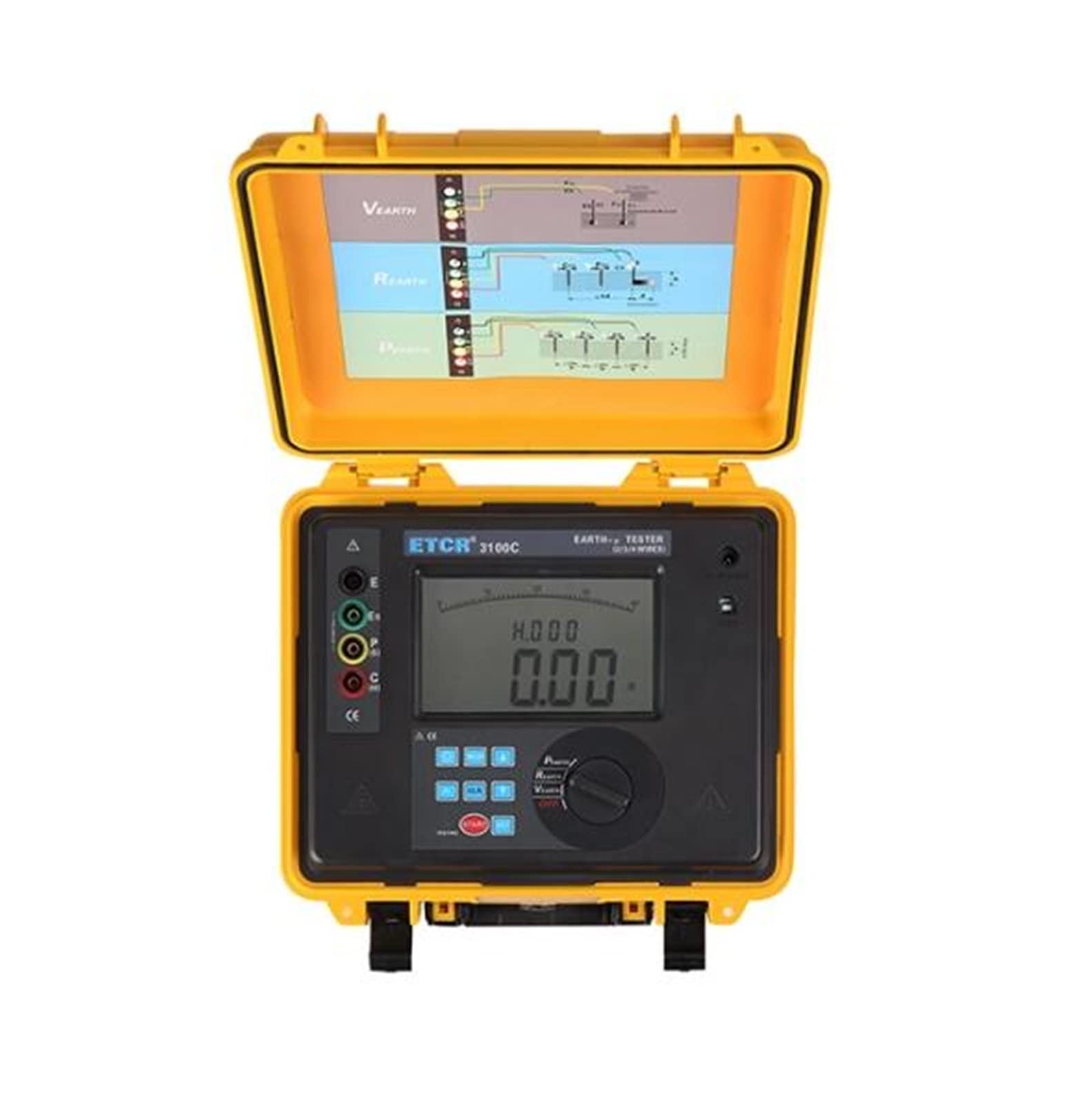 Tester oporności na ziemię ETCR3100C glebie gruntu cyfrowy tester,Wysoka precyzja