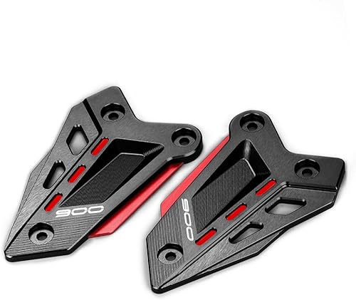 Miniatura 5 de Protector para reposapiés de motocicleta compatible con Kawasaki Z900 2018-2023  Juego de placas de talón traseras Guard Z 900 Z-900 ZR900