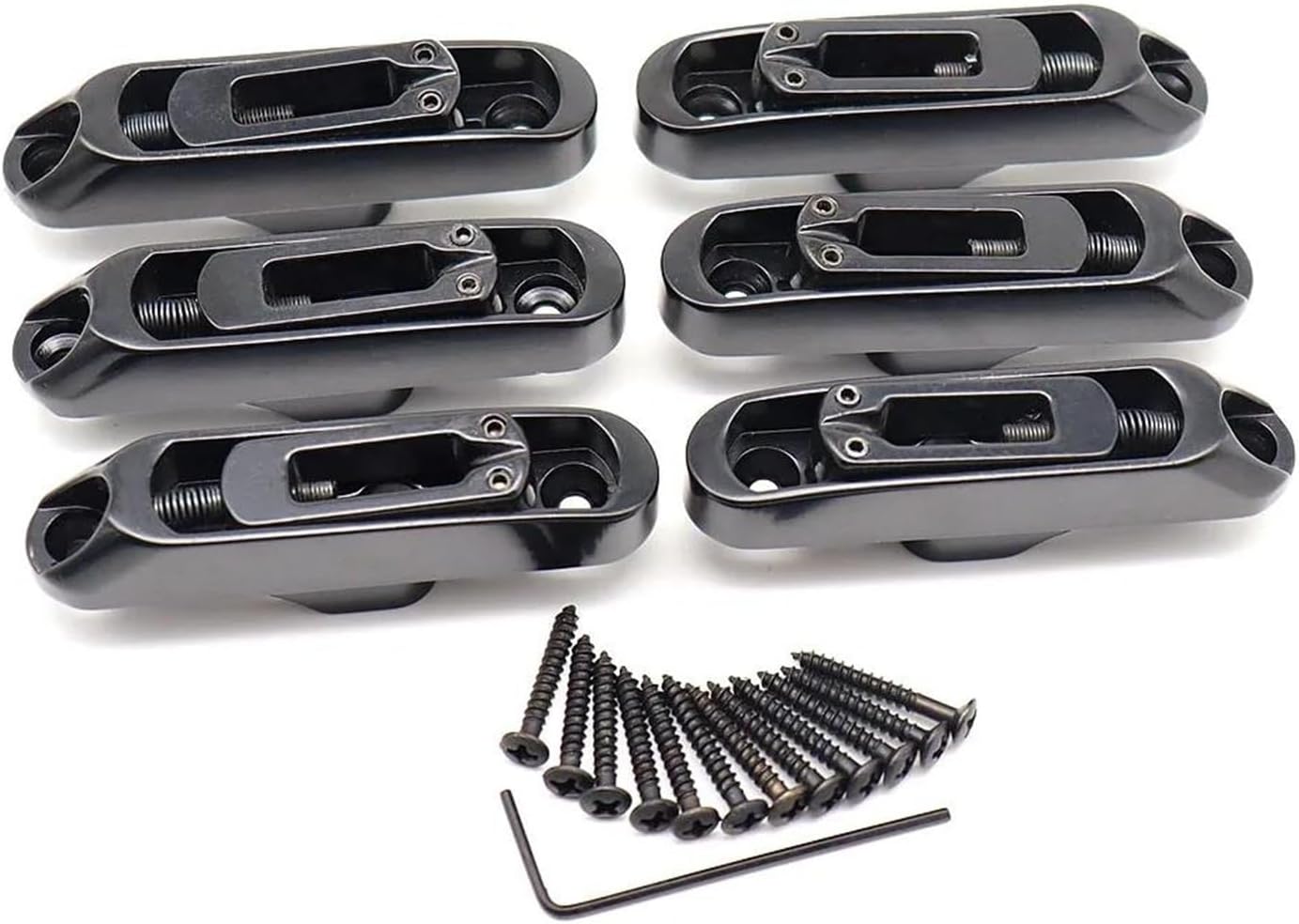 エレキギターブリッジ 標準6弦ベースギターブリッジサドルテールピース交換