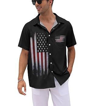 Amazon.com: Lzzidou 4th of July Shirts for Men Patriotic