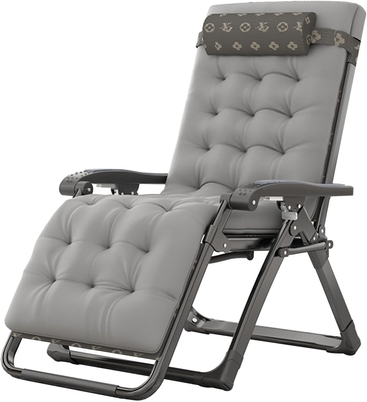 Chaise longue inclinable contre le stress du bureau pour balcon et salon