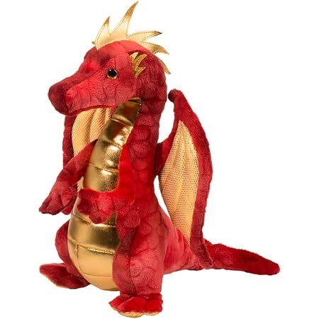 Amazon Douglas Eugene レッドドラゴン ぬいぐるみ ぬいぐるみ おもちゃ