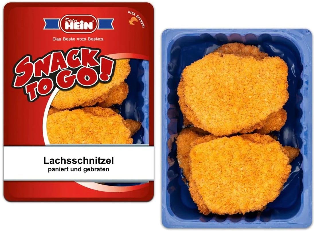 Schweine-Lachsschnitzel aus dem Schweinerücken, küchenfertig zubereitet 10 x 130 g im Frischepack Dieter Hein