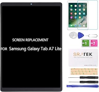 for Samsung Galaxy Tab A7 Lite Screen Replacement for Samsung Galaxy Tab A7 Lite LCD for SM-T225, SM-T220 Digitizer Display Touch Screen Assembly