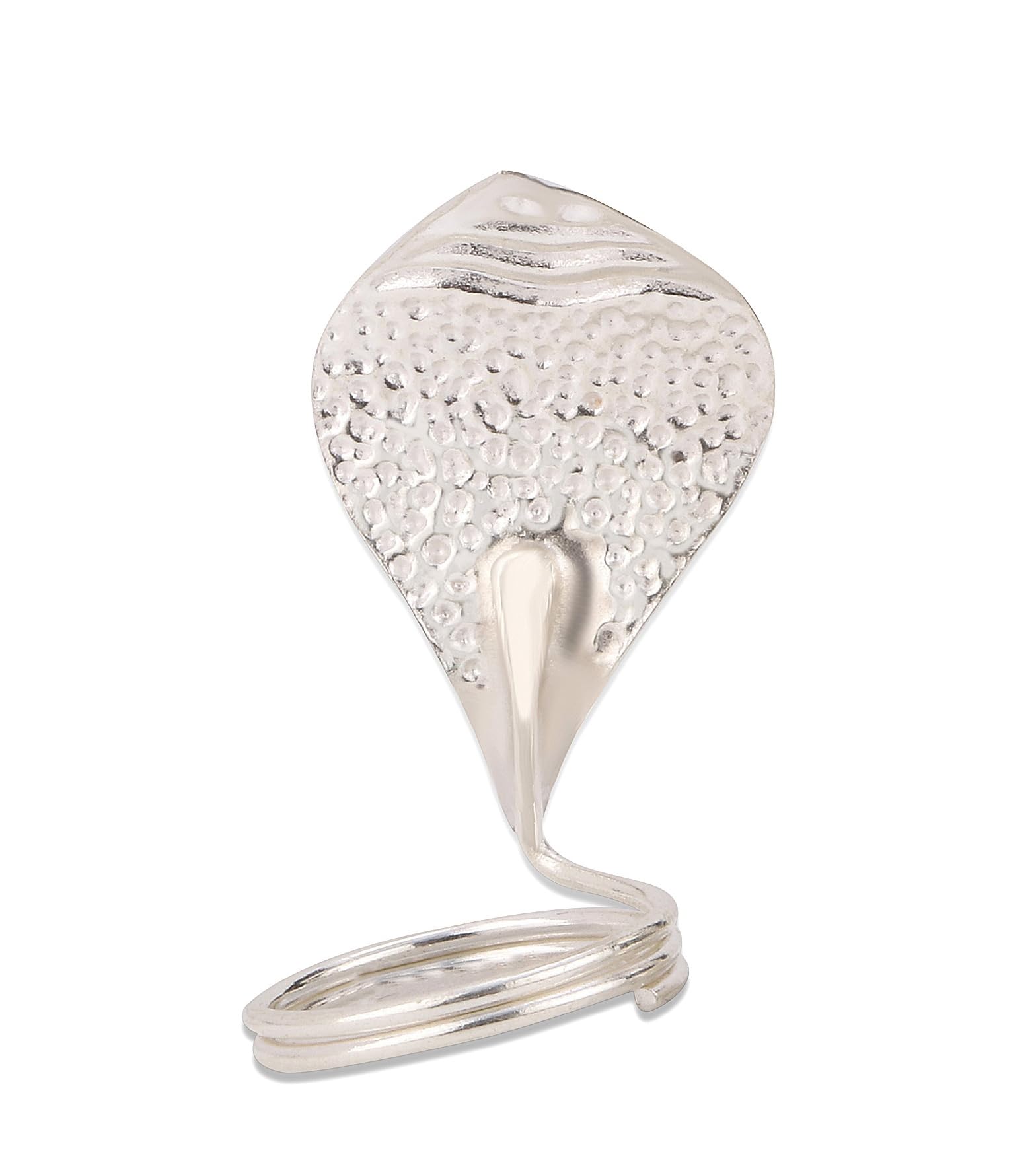 Osasbazaar Pure Silver Snake Serpent Sheshnaag Naag for Puja Pooja Shivling Home Temple and Kaal Sarp Dosh - 97%-99% Pure BIS Hallmarked - 1 Piece-image-4