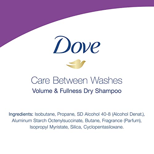 Dove Dry Shampoo Volume & Fullness 2 Count For Oily Hair For Refreshed Hair 5 Oz #TOP6