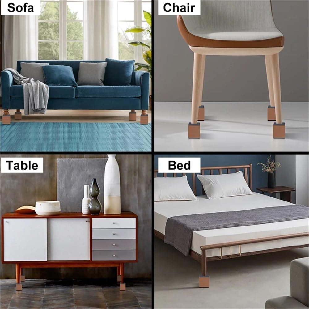 Tapetes for muebles, tapetes antideslizantes y reductores de ruido, tapetes for sillas, protectores de fieltro for patas de mesa, tapetes antideslizantes for muebles, cubiertas duraderas for patas de