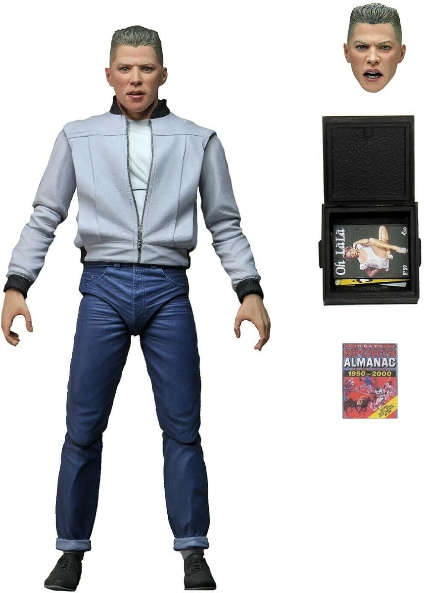 Regreso al futuro - Figura de acción Ultimate Biff Tannen de 7" - NECA | Figura de acción de Regreso al futuro de 7 pulgadas Serie Ultimate - Biff