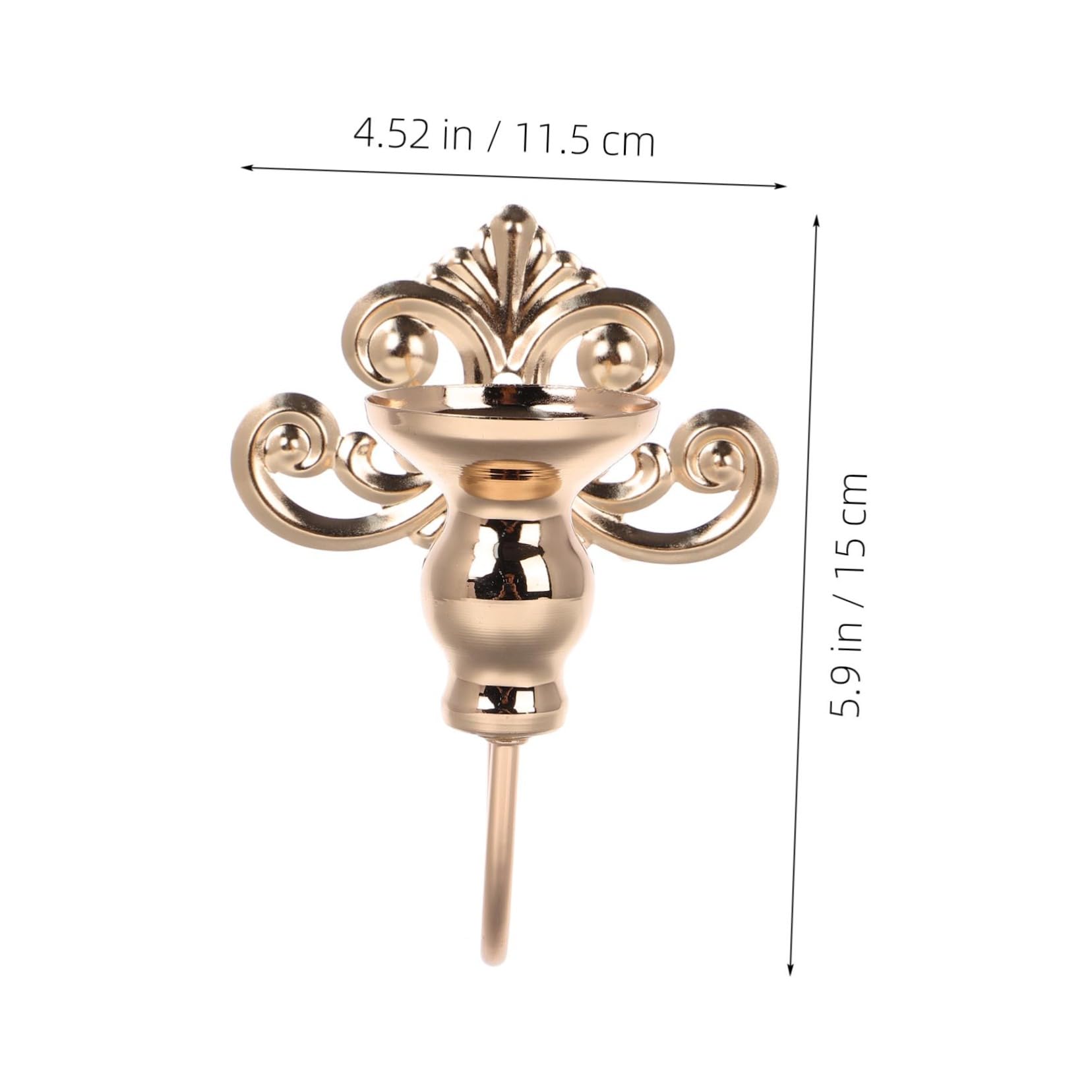 Unomor Vintage Candle Holders Wall Decor Taper Candle Holder Modern Sconce for Dining Room