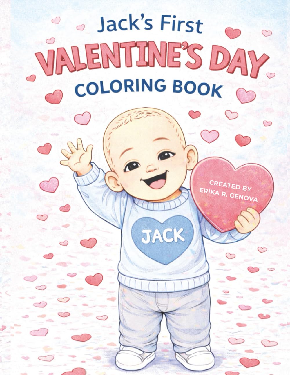 Jack's First Valentine's Day Coloring Book