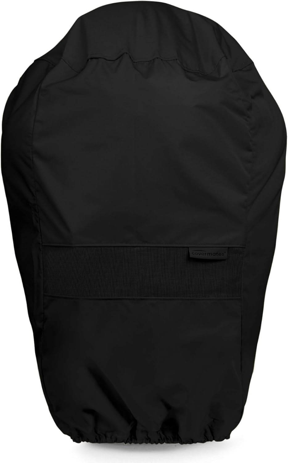 Covermates Classic Round Smoker Cover – All-Weather Water-Resistant Outdoor Smoker Cover with Elastic Hem & Mesh Vents, Heavy-Duty 12-Gauge Vinyl Protection, 22 Diameter x 32H, Classic Tan